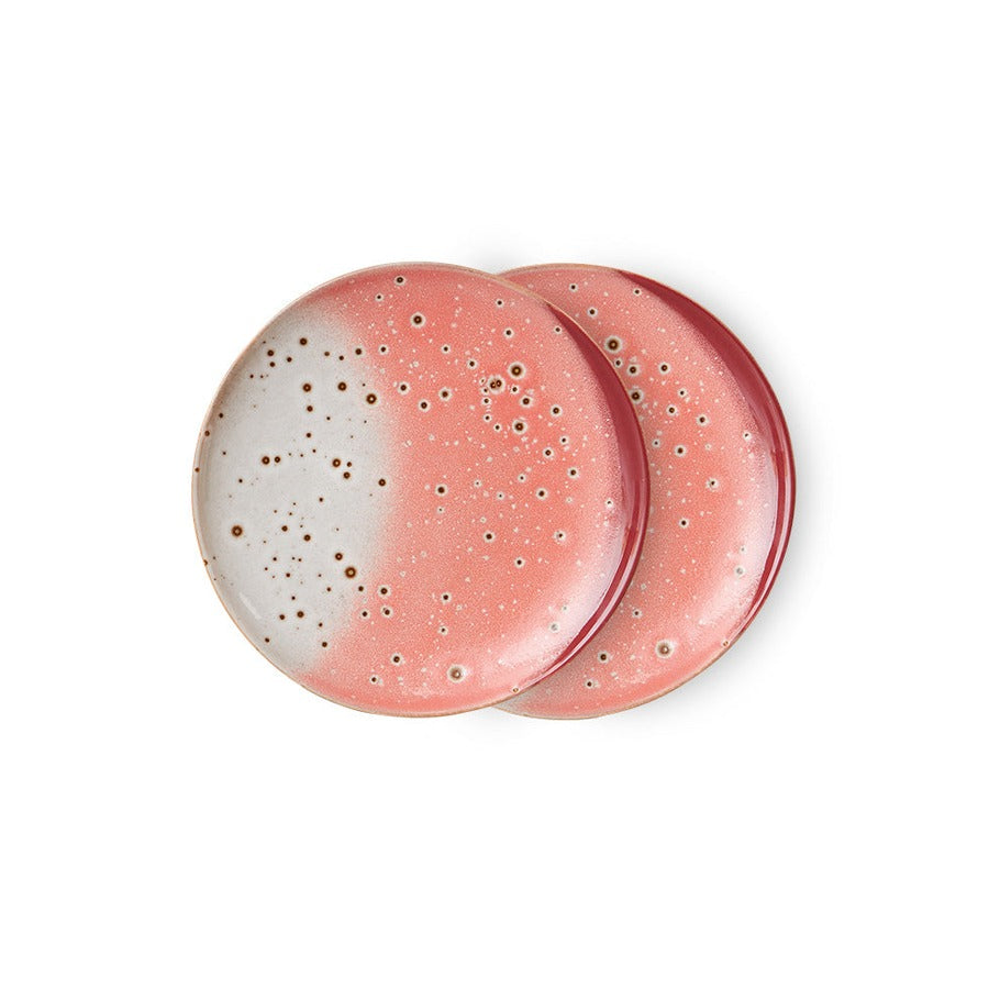70s Ceramics – Dessertteller, Lychee (2-Set) – HKLIVING
