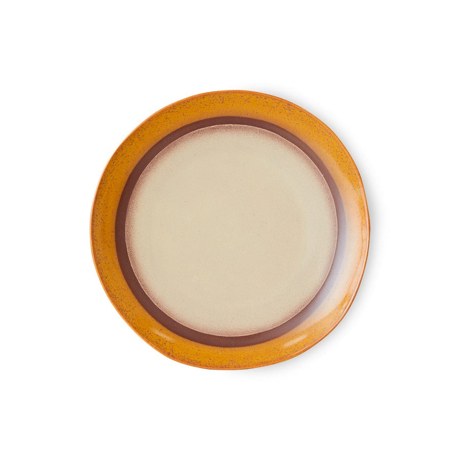70s Ceramics – Dinner Plates, Coconut (set of 2) – HKLIVING – view 3