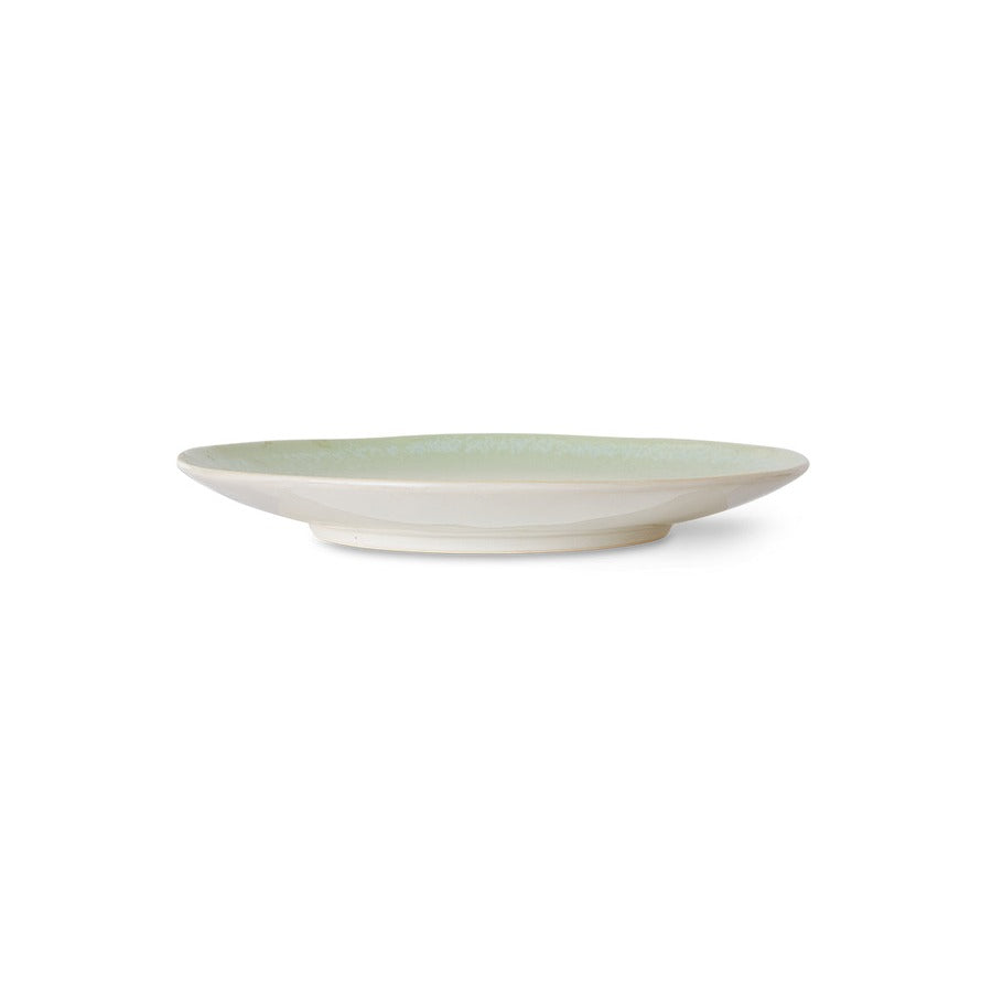 70s Ceramics – Speiseteller, Palms (2-Set) – HKLIVING – Ansicht 4