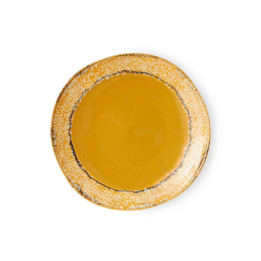 70s Ceramics – Frühstücksteller, Paradise (2-Set) – HKLIVING – Ansicht 3