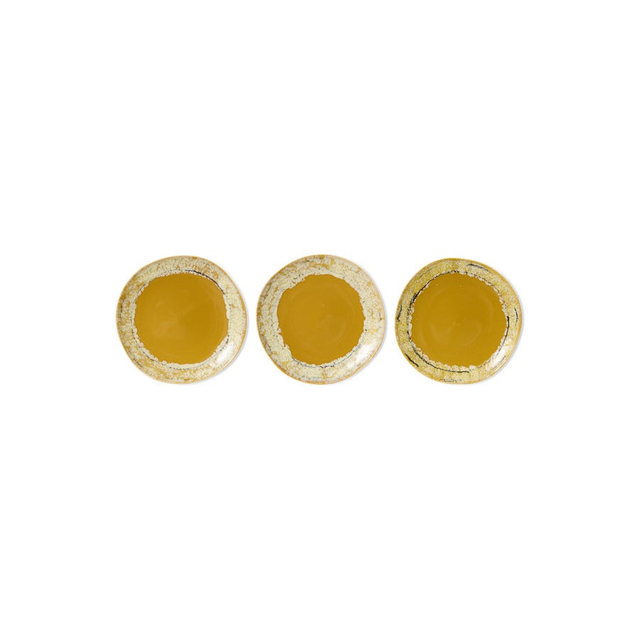 70s Ceramics – Frühstücksteller, Paradise (2-Set) – HKLIVING – Ansicht 6
