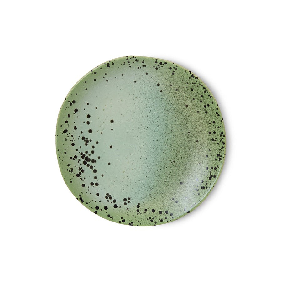 70s Ceramics – Frühstücksteller, Fleck (2-Set) – HKLIVING – Ansicht 3