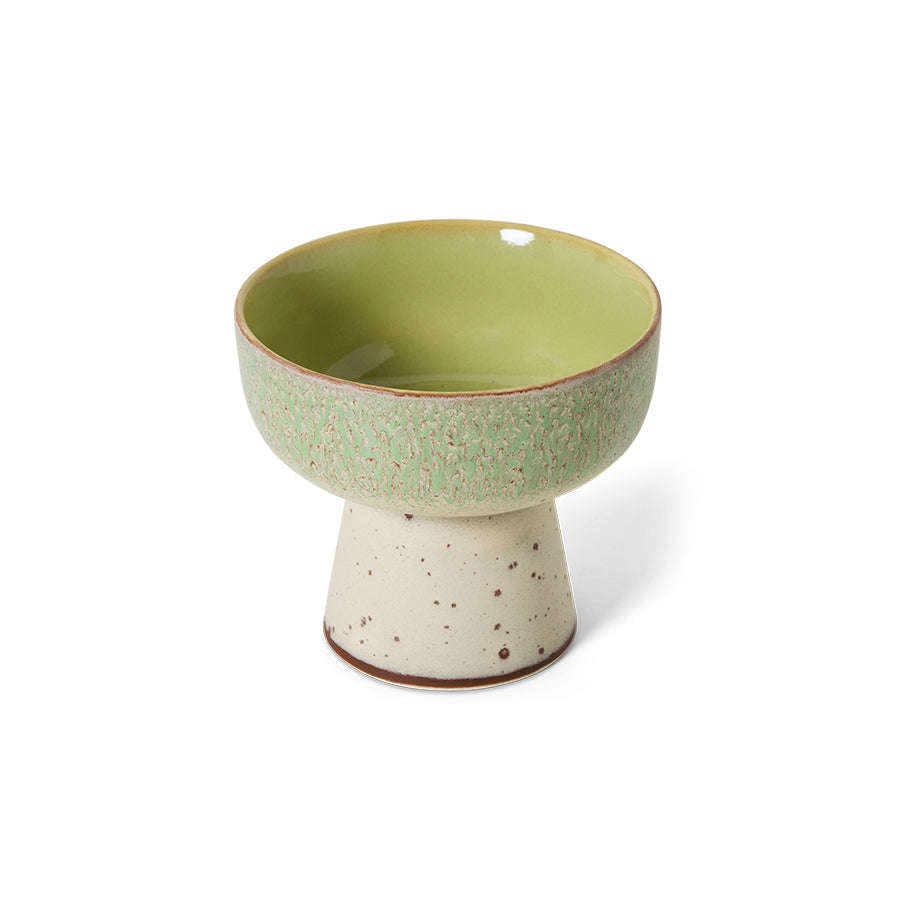 70s Ceramics – Tapas Bowl on Base L, Slush – HKLIVING – view 3