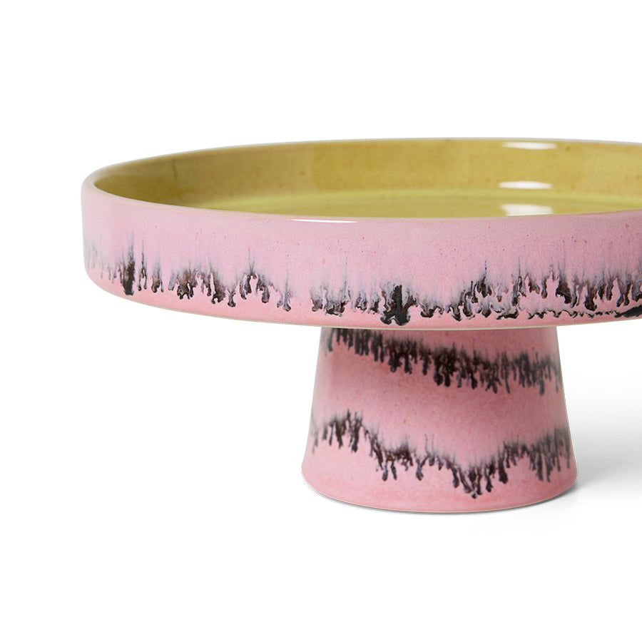 70s Ceramics – Fußschale, Bubble – HKLIVING – Ansicht 4