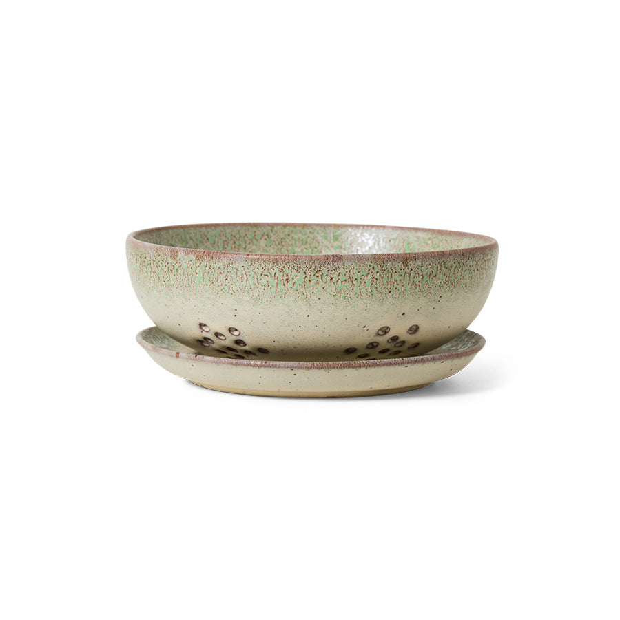 70s Ceramics – Berry Bowl, Slush – HKLIVING