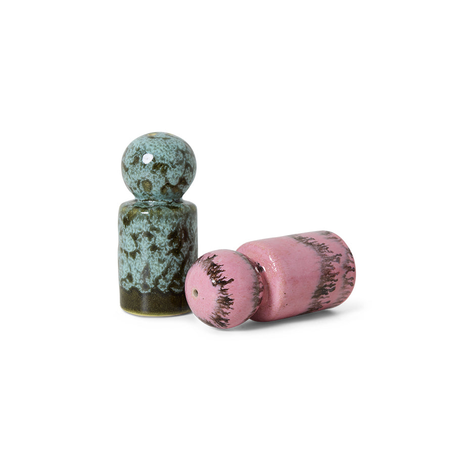 70s Ceramics – Salz- & Pfeffergefäße, Baroque – HKLIVING – Ansicht 4