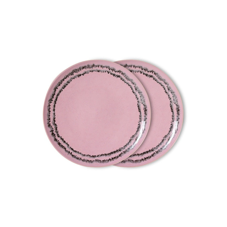 70s Ceramics – Speiseteller, Bubble (2-Set) – HKLIVING