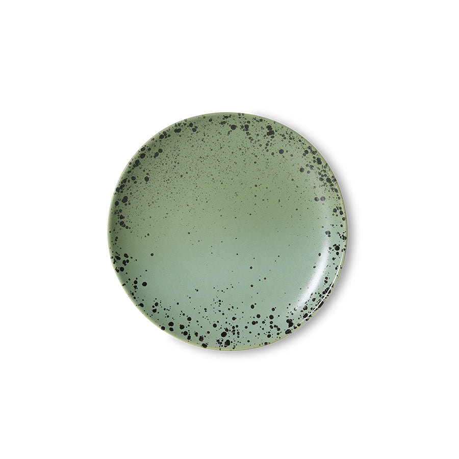 70s Ceramics – Dessert Plates, Fleck (set of 2) – HKLIVING – view 3
