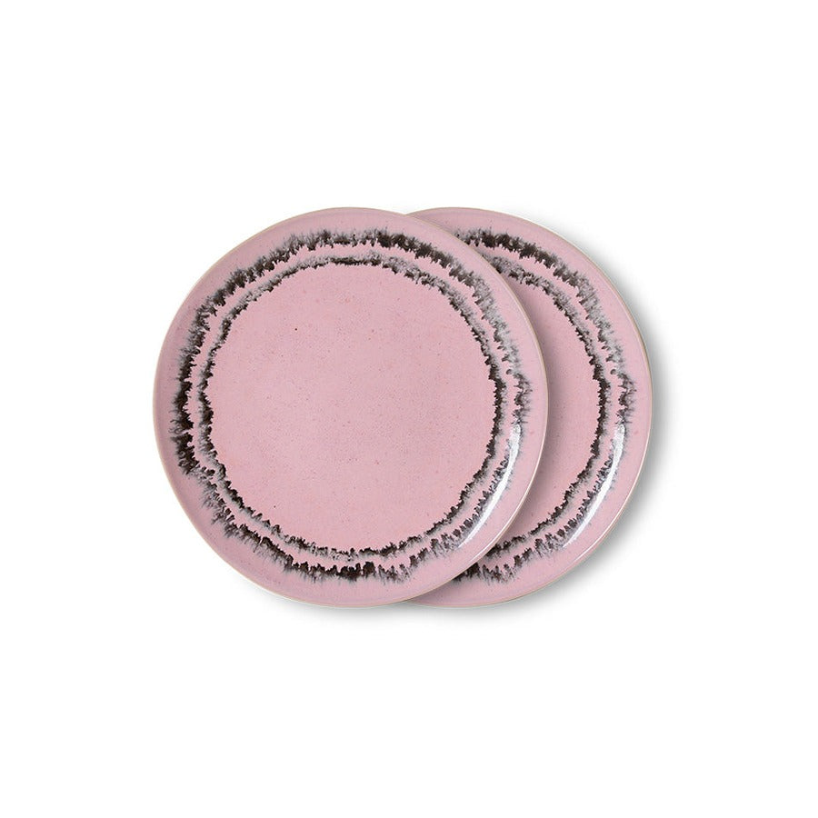 70s Ceramics – Dessert Plates, Bubble (set of 2) – HKLIVING