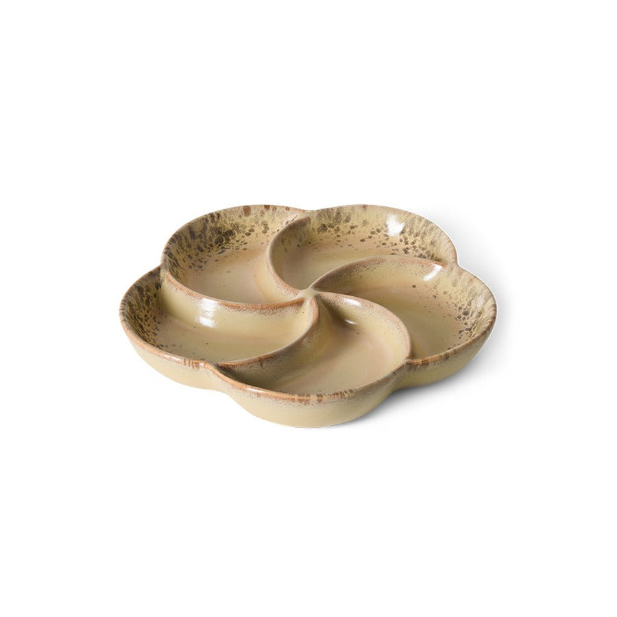 70s Ceramics – Snack Tray, Grit – HKLIVING – view 2