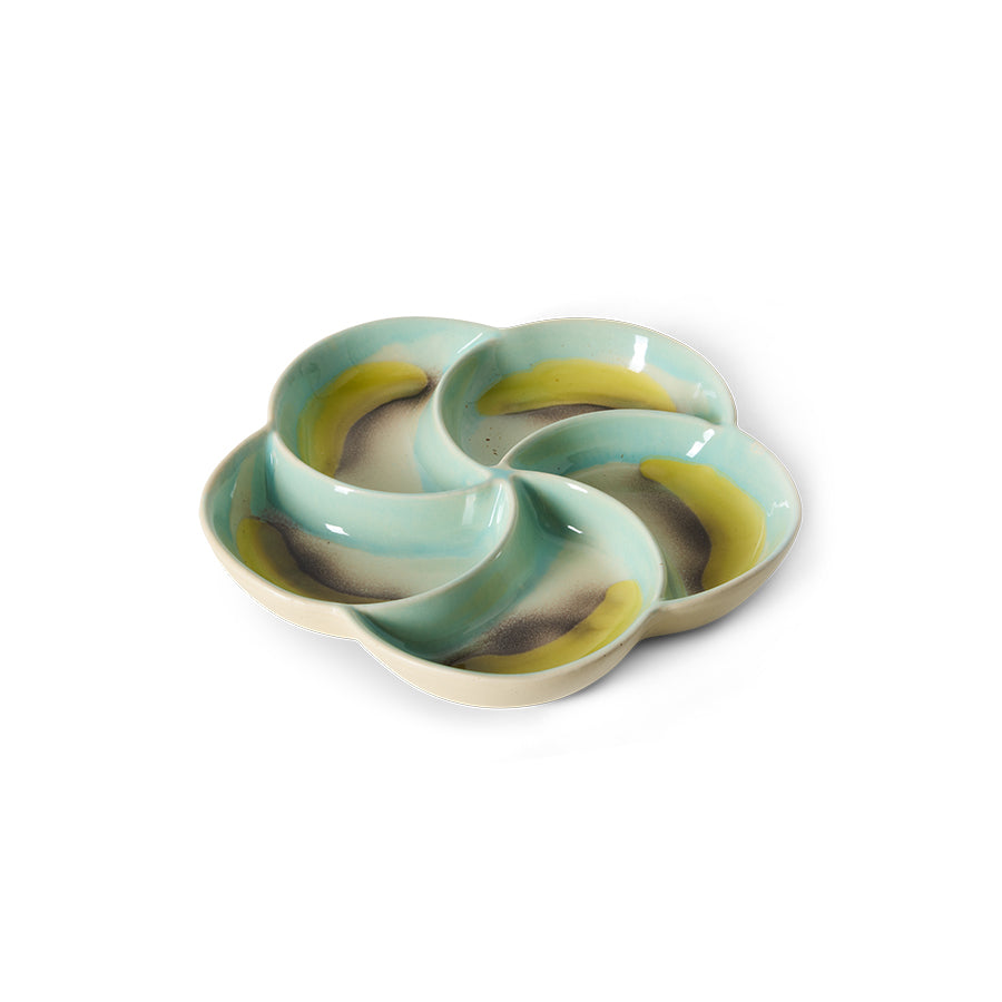 70s Ceramics – Snacktablett, Glint – HKLIVING – Ansicht 3