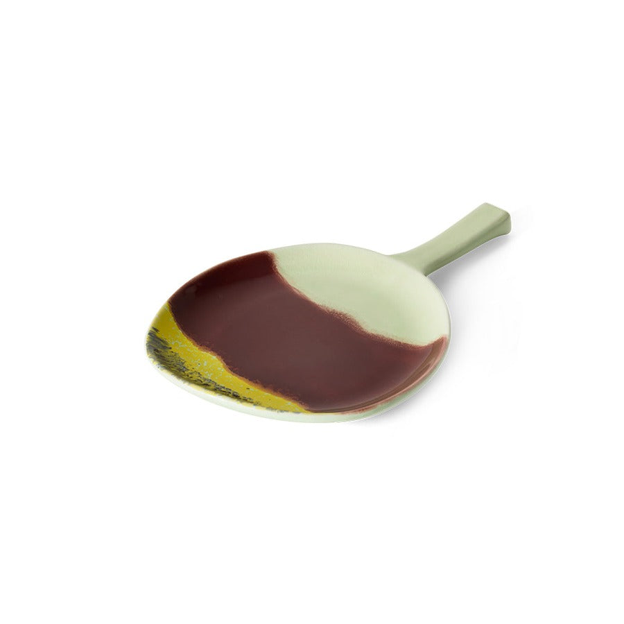 70s Ceramics – Servierplatte, Cherry – HKLIVING – Ansicht 3