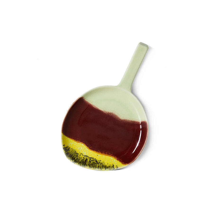 70s Ceramics – Servierplatte, Cherry – HKLIVING