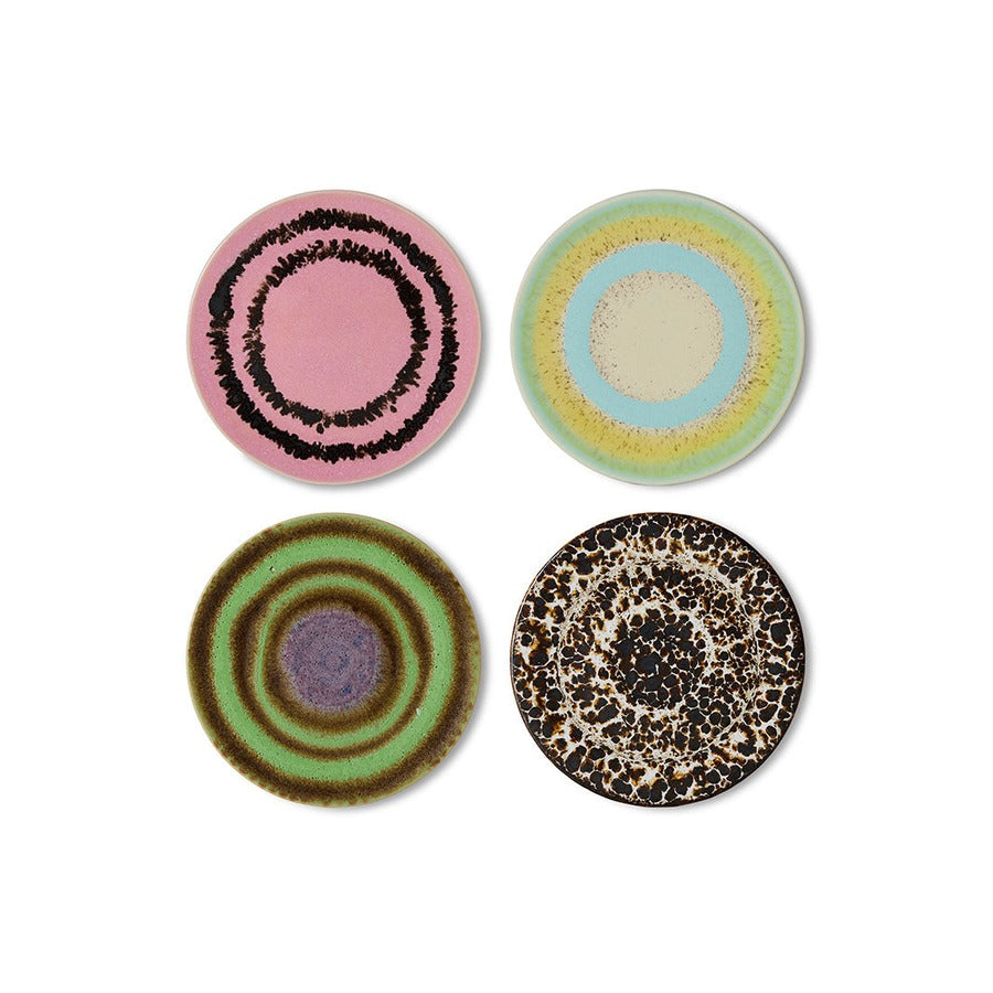 70s Ceramics – Untersetzer, Final Touch (4-Set) – HKLIVING