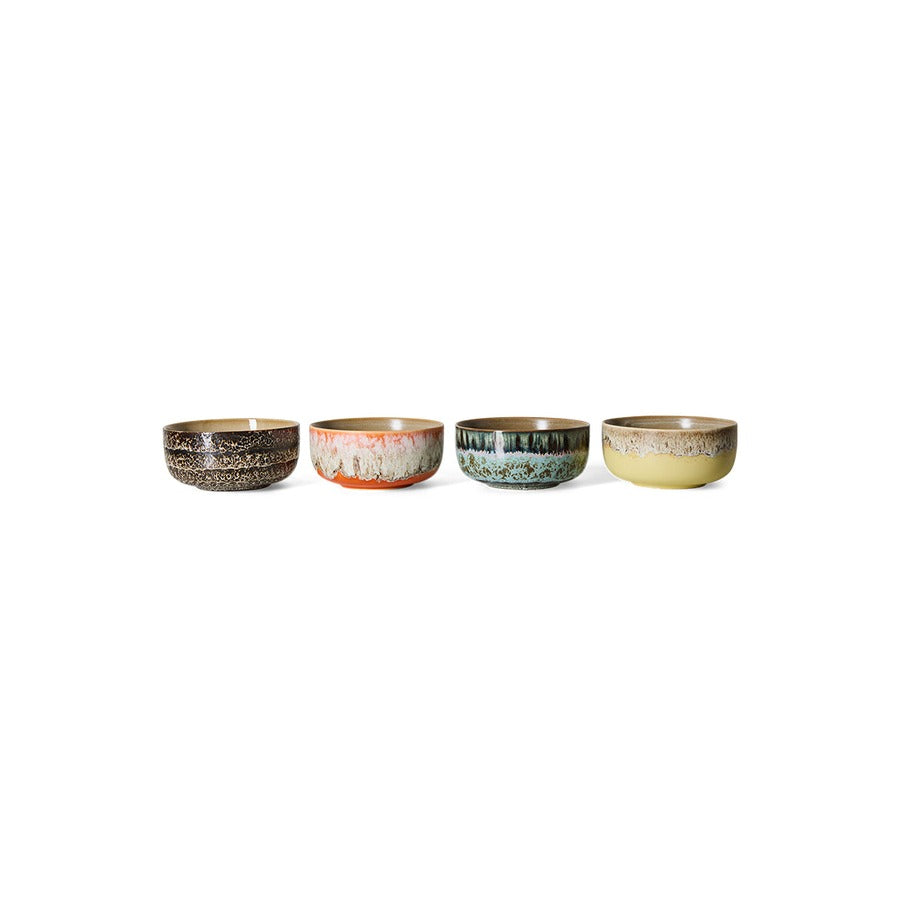 70s Ceramics – Dessert Bowls, Grand (set of 4) – HKLIVING – view 3