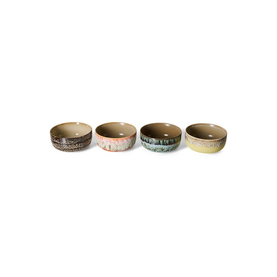 70s Ceramics – Dessert Bowls, Grand (set of 4) – HKLIVING – view 4