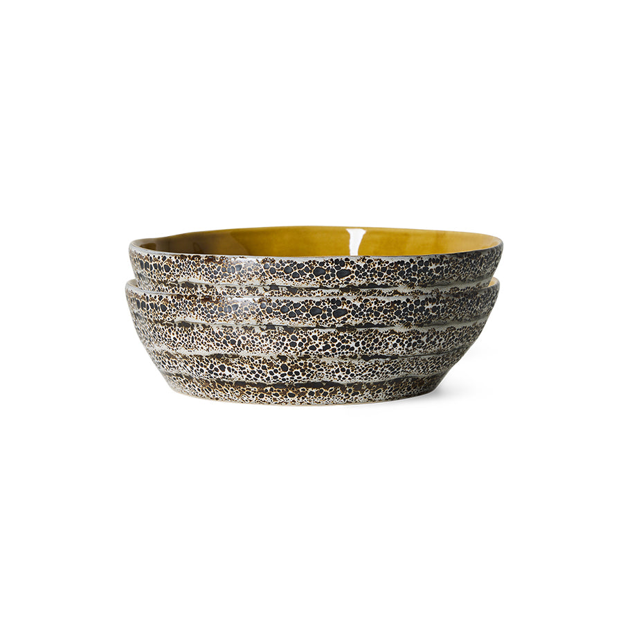 70s Ceramics – Pastateller, Brew (2-Set) – HKLIVING