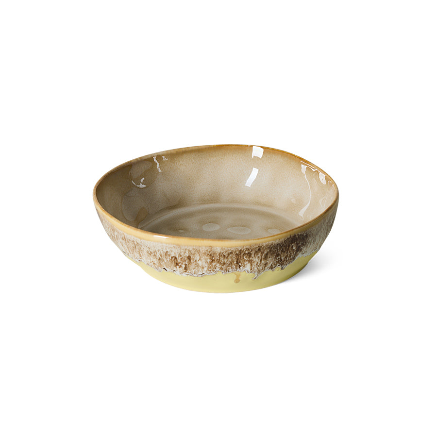 70s Ceramics – Pastateller, Custard (2-Set) – HKLIVING – Ansicht 3