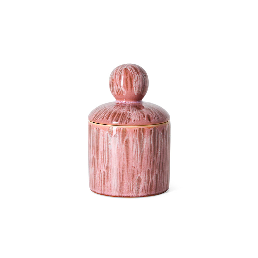 70s Ceramics – Kleine Vorratsdose, Rhubarb – HKLIVING