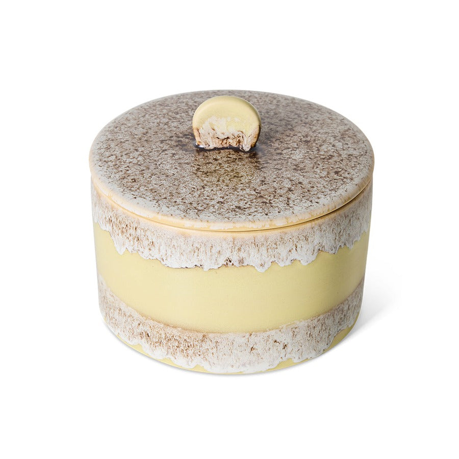 70s Ceramics – Keksdose, Custard – HKLIVING – Ansicht 3