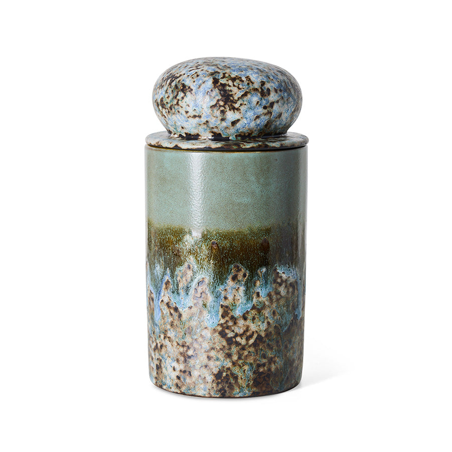 70s Ceramics – Vorratsdose, Agave – HKLIVING