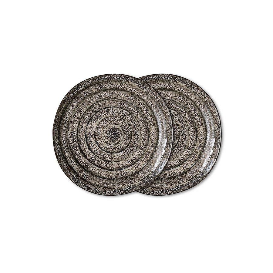 70s Ceramics – Side Plates, Brew (set of 2) – HKLIVING