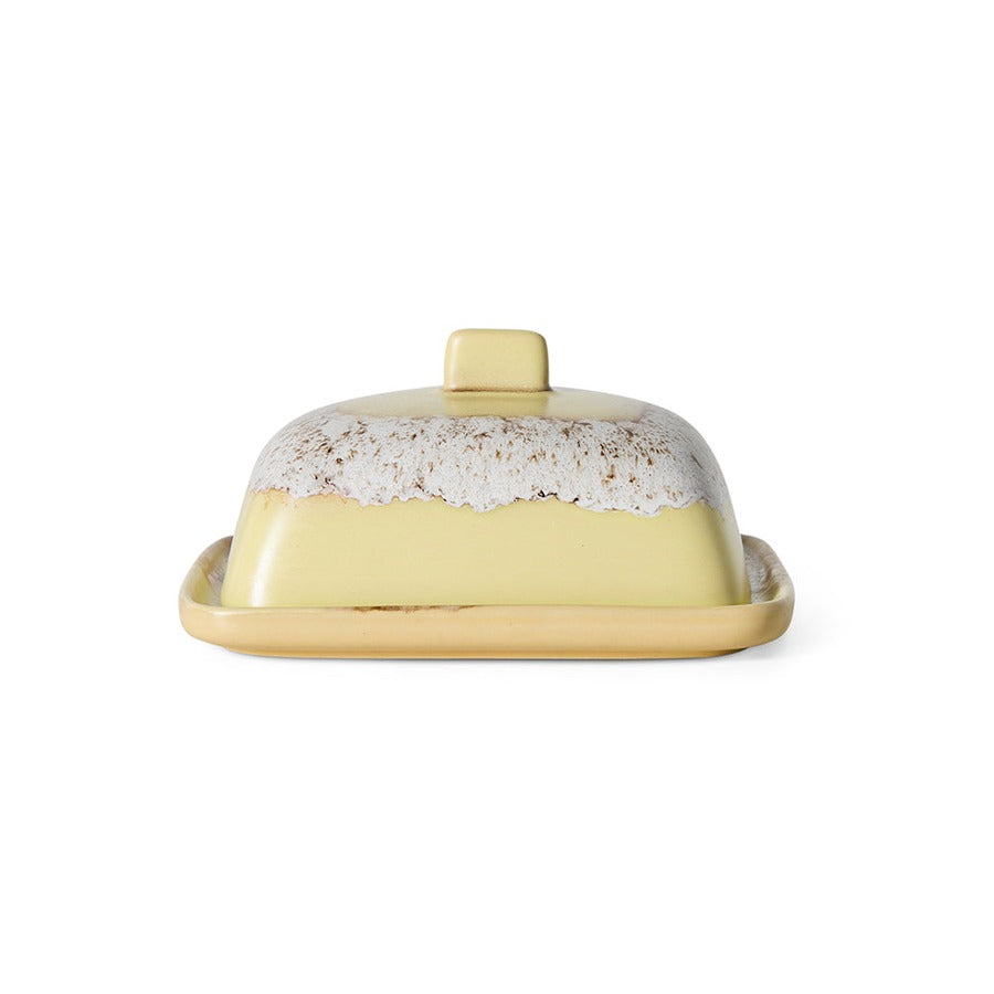 70s Ceramics – Butter Dish, Custard – HKLIVING