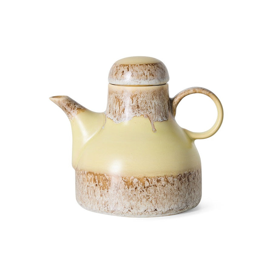 70s Ceramics – Kaffeekanne, Custard – HKLIVING