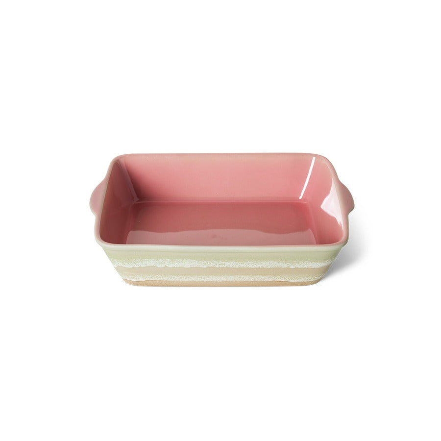 70s Ceramics – Auflaufform groß, Umber – HKLIVING – Ansicht 2