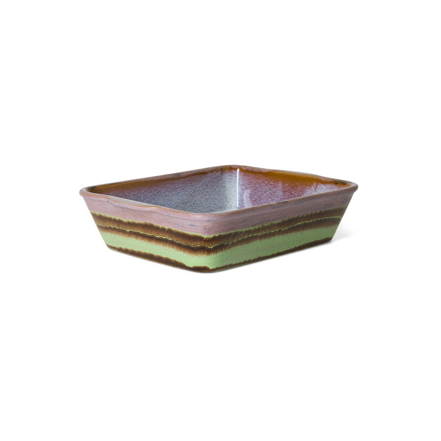 70s Ceramics – Auflaufform groß, Mochi – HKLIVING – Ansicht 3