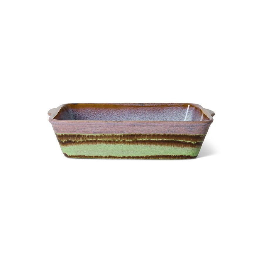 70s Ceramics – Auflaufform groß, Mochi – HKLIVING