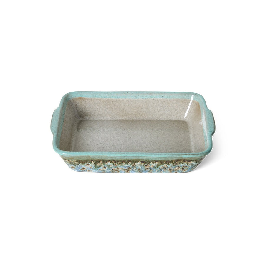70s Ceramics – Auflaufform klein, Agave – HKLIVING – Ansicht 2