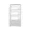 With sliding doors