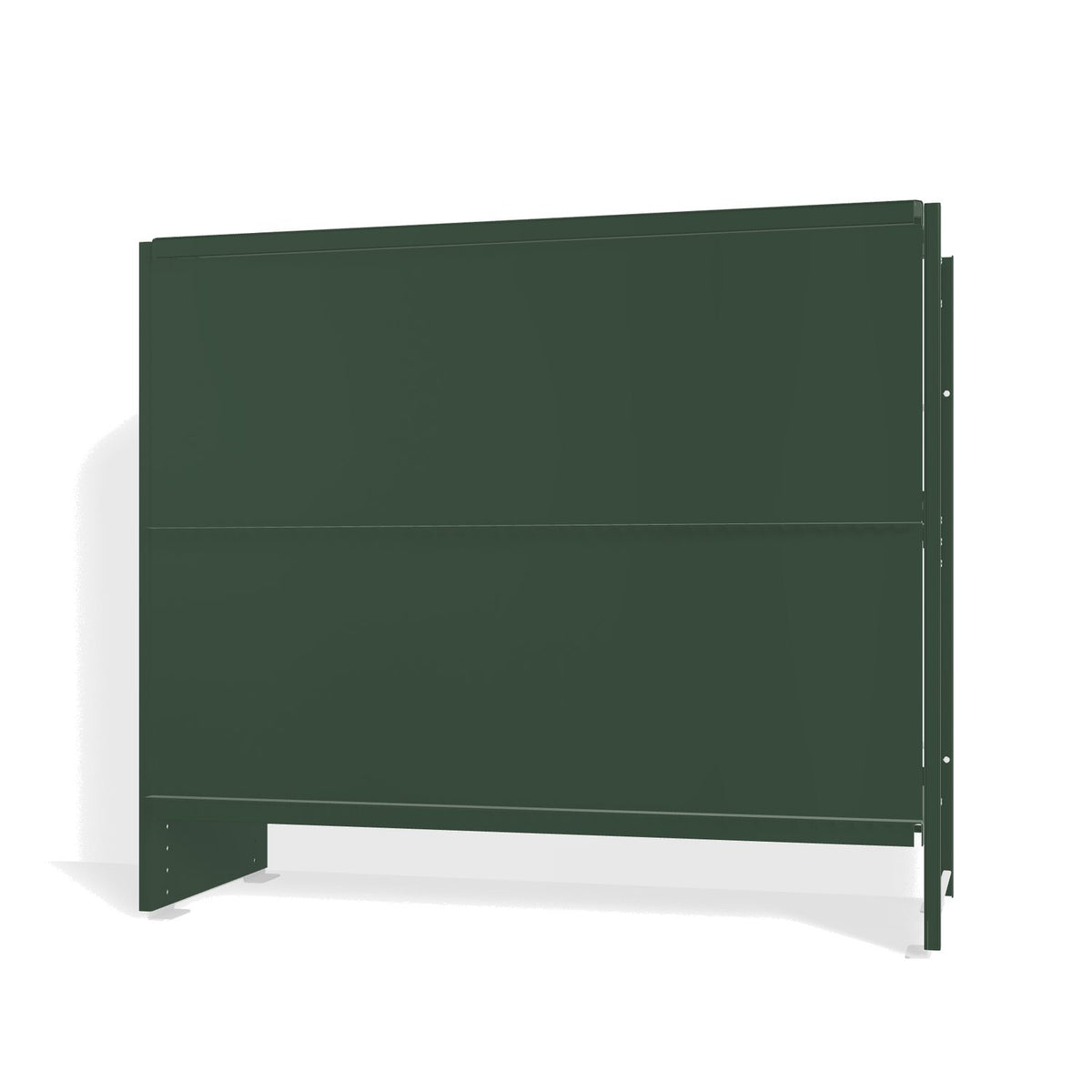 Lehni Aluminium Shelf System Lowboard, with slide-in doors - Fir Green - Lehni