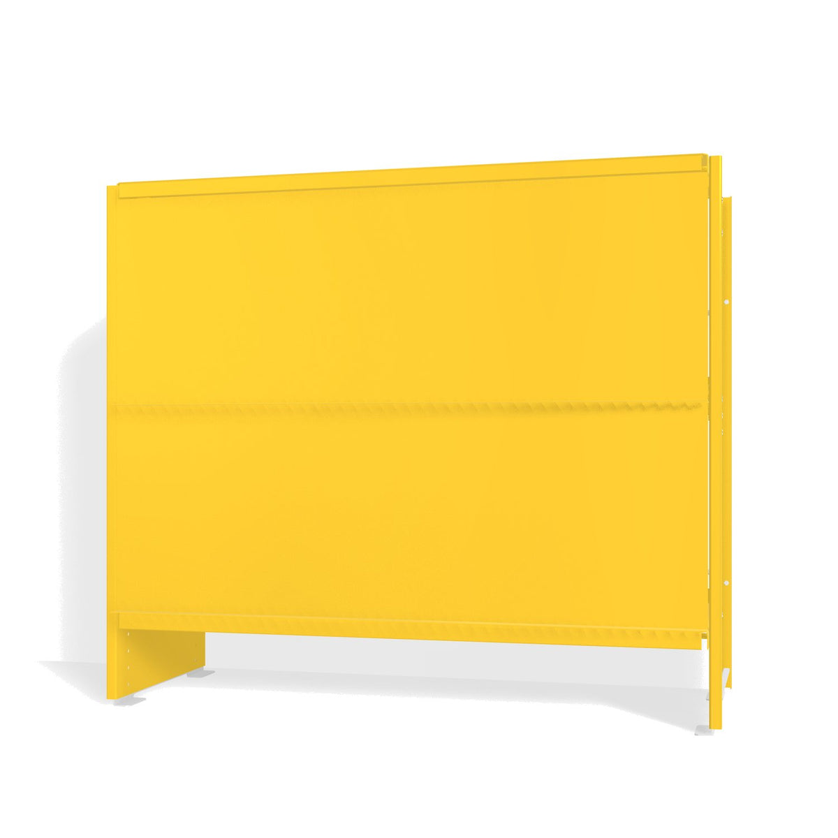 Lehni Aluminium Shelf System Lowboard, with slide-in doors - Zinc Yellow - Lehni