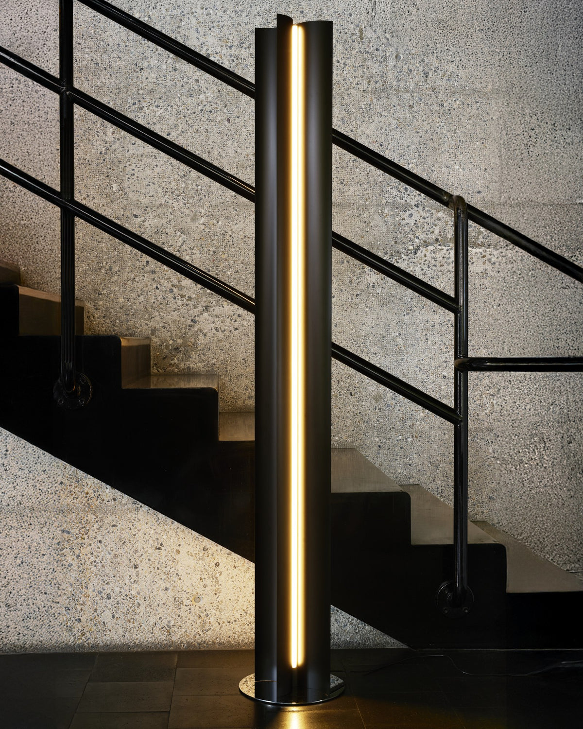 Lehni Hall Floor Lamp - Black Anodised - Floor Light - Lehni