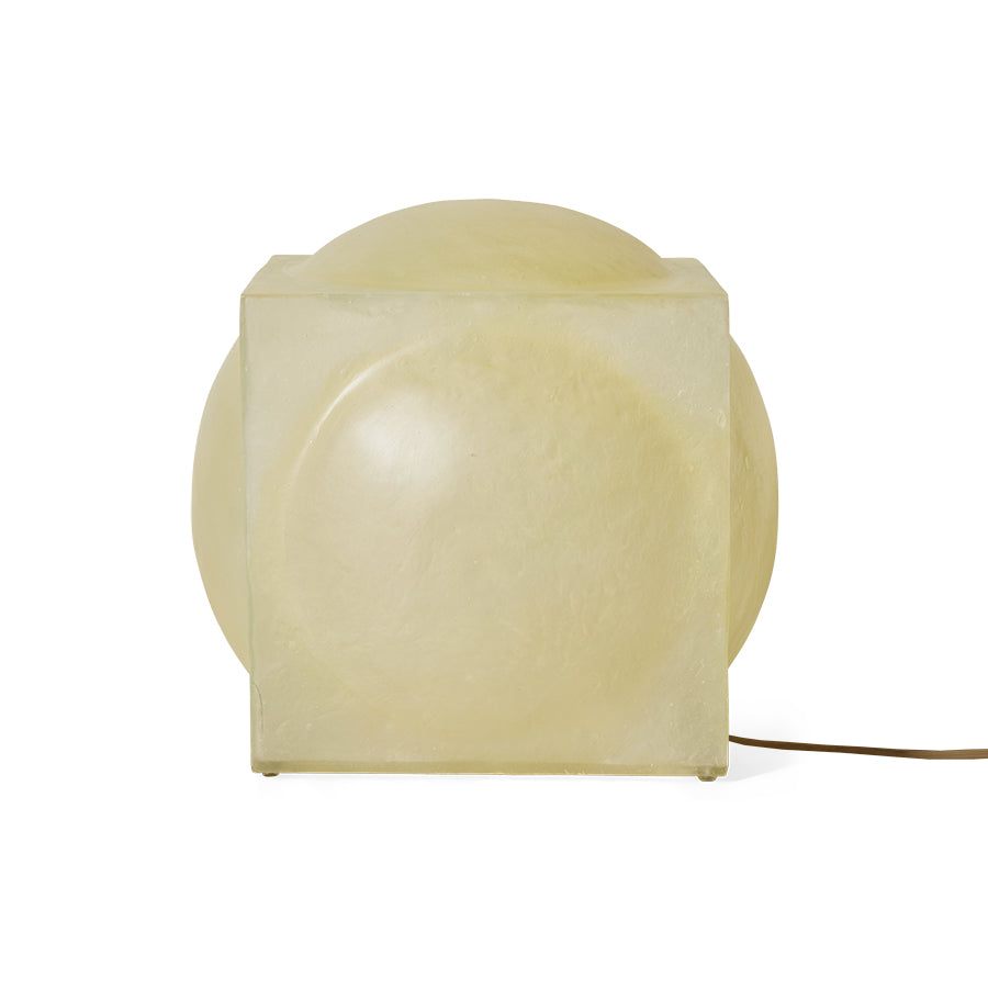 Glassfibre Stehleuchte, Natur – HKLIVING