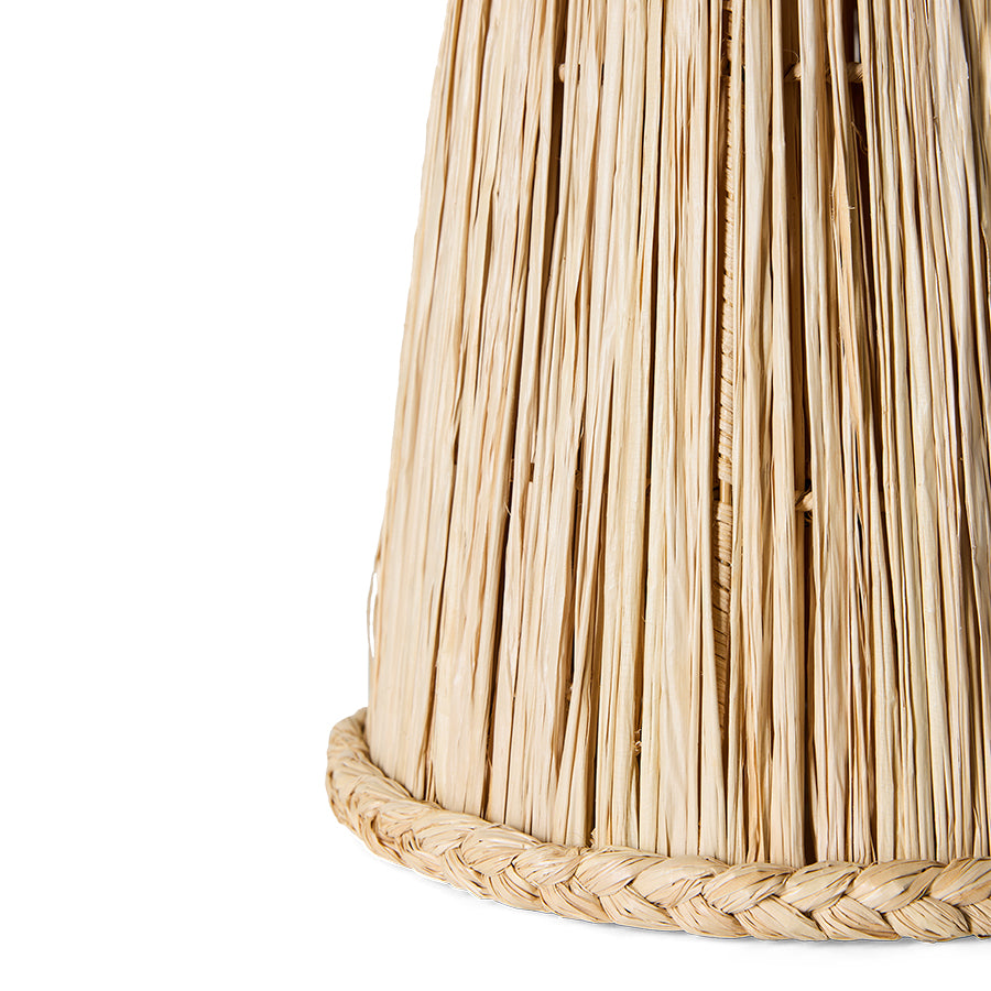 Raffia Lampenschirm – HKLIVING – Ansicht 3