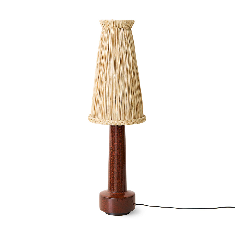 Raffia Lampenschirm – HKLIVING – Ansicht 4