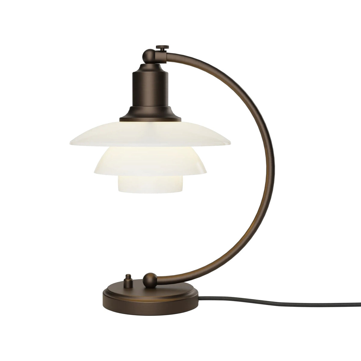 PH 2/2 Luna Aged Brass Opal Table Lamp – Louis Poulsen
