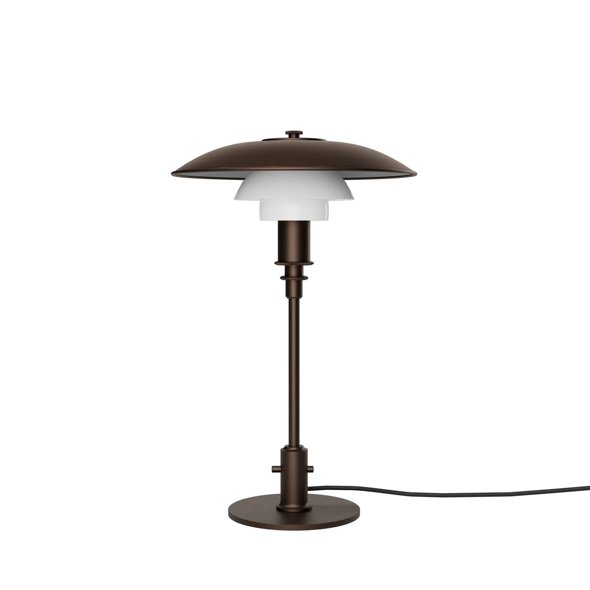 PH 3/2 Aged Brass Opal Table Lamp – Louis Poulsen – view 2