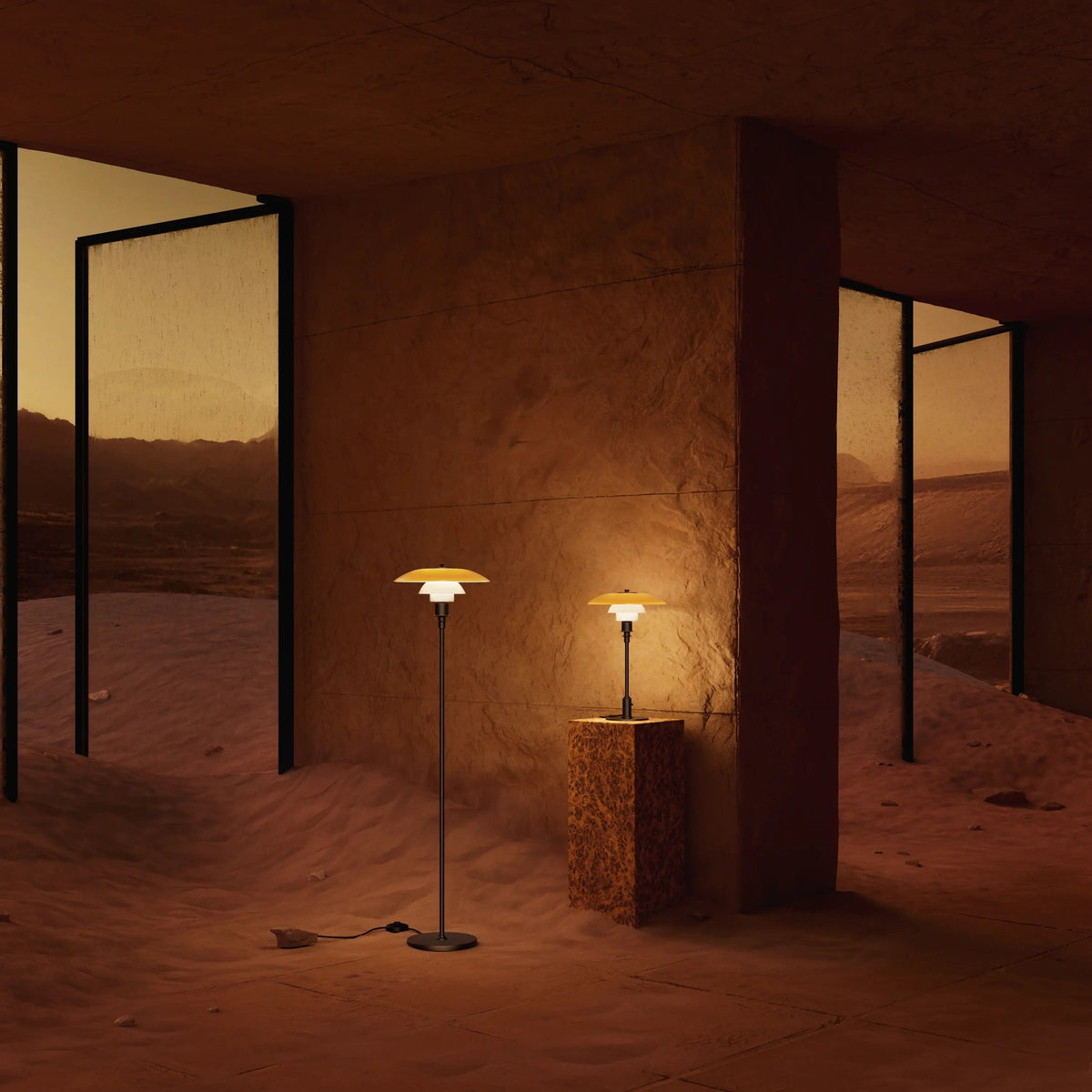 PH 3½-2½ Floor Lamp Centenary Edition – Louis Poulsen – view 7