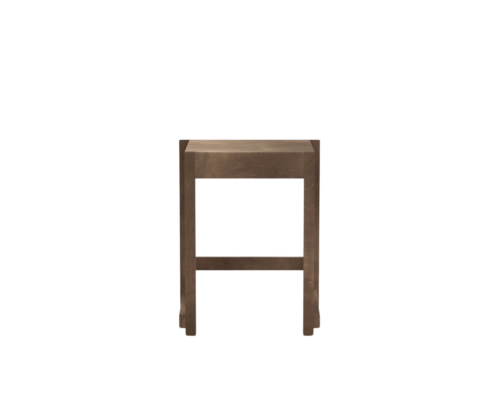 Low Stool 01 - Dark Birch Stools by Frama