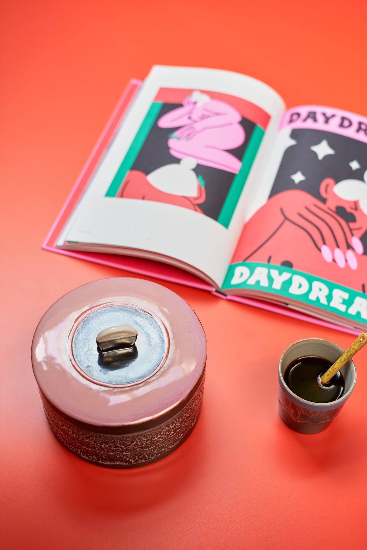 70s Ceramics – Keksdose, Disco – HKLIVING – Ansicht 2