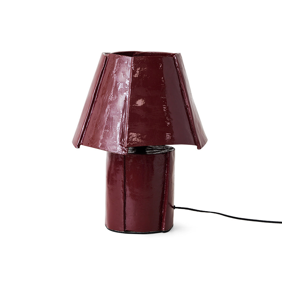 Cotton Maché Tischleuchte – HKLIVING