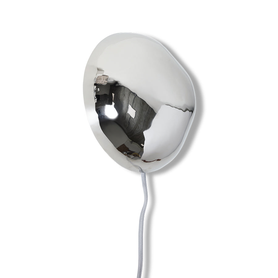 Orb Wall Lamp Chrome