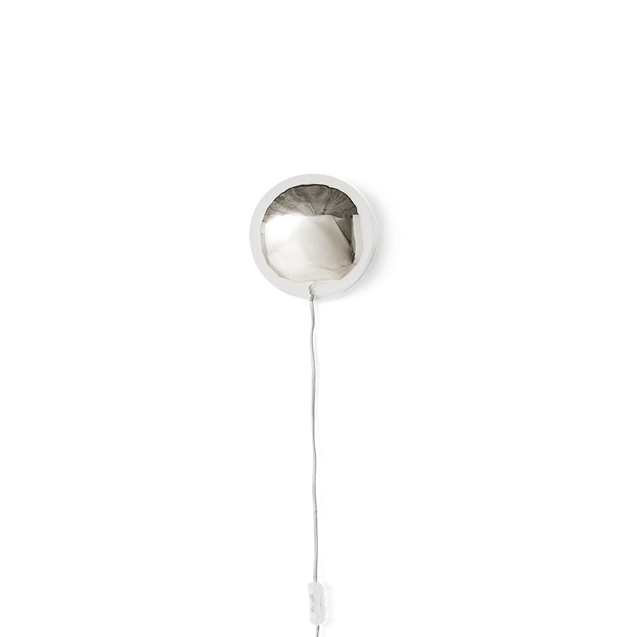 Orb Wall Lamp Chrome