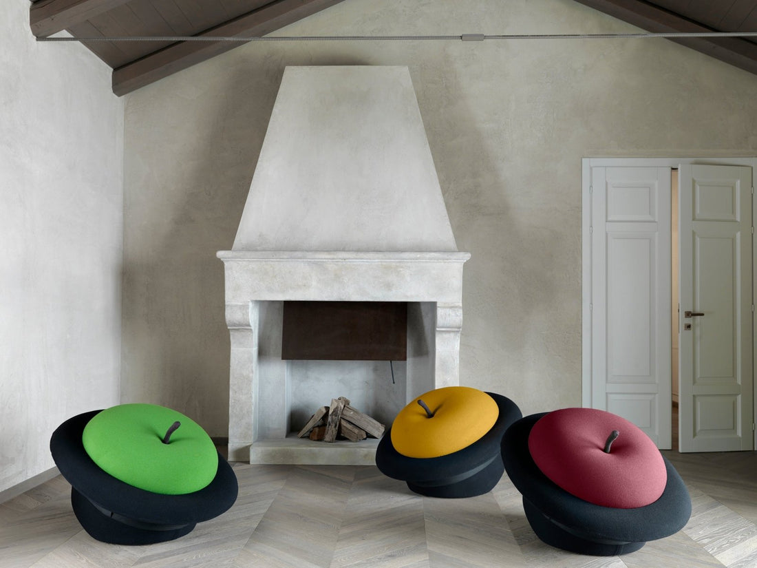 Magritta Armchair - Jaune - Sculpture - Gufram