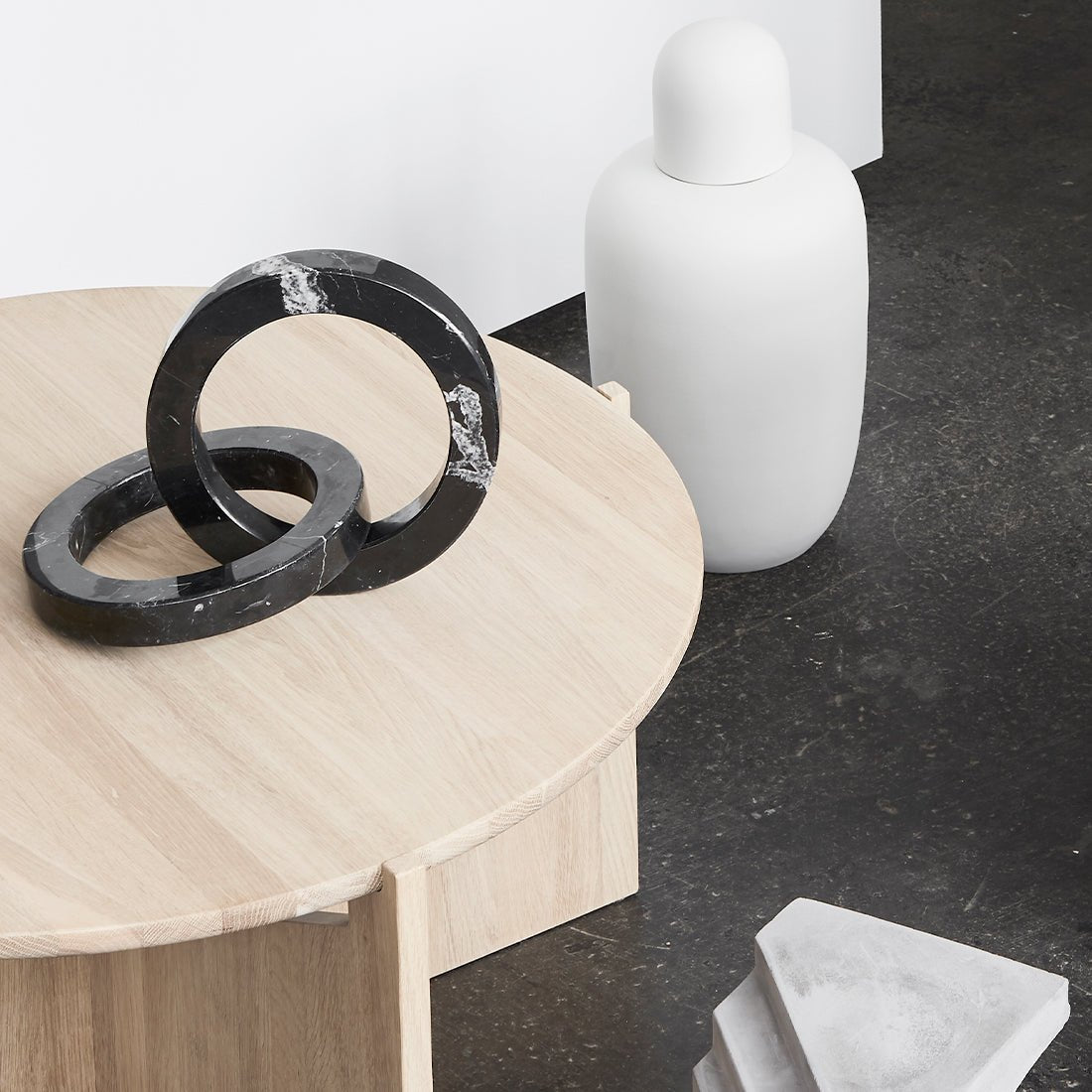 Marble Circles Accessories by Kristina Dam Studio