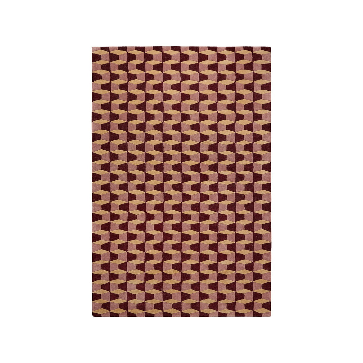 Berry/Oat - Groove Teppich – Massimo Copenhagen